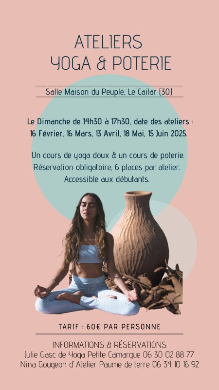 Atelier Yoga et Poterie