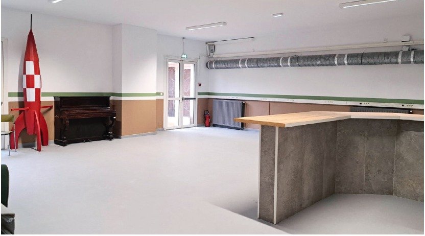 RENOVATION INTERIEURE DE LA MJC dans le cadre d'un chantier d'insertion bâtiments