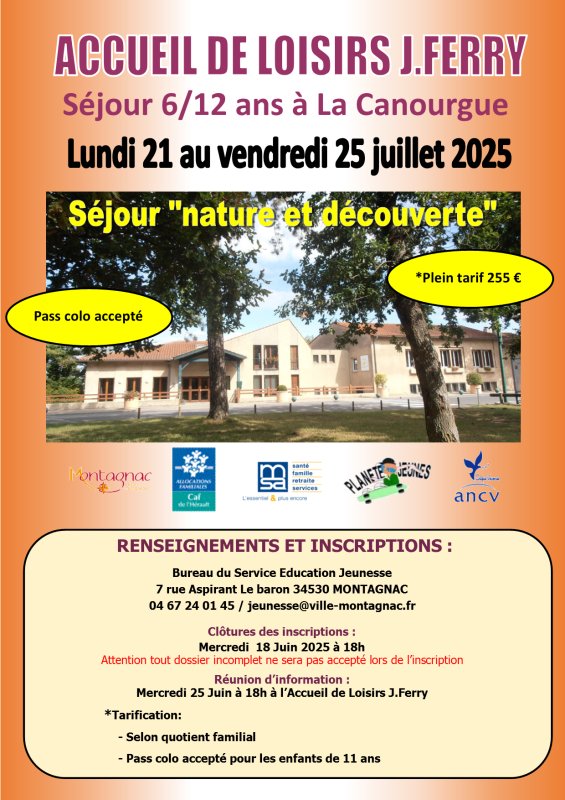 Séjour 6/12 ans à La Canourgue