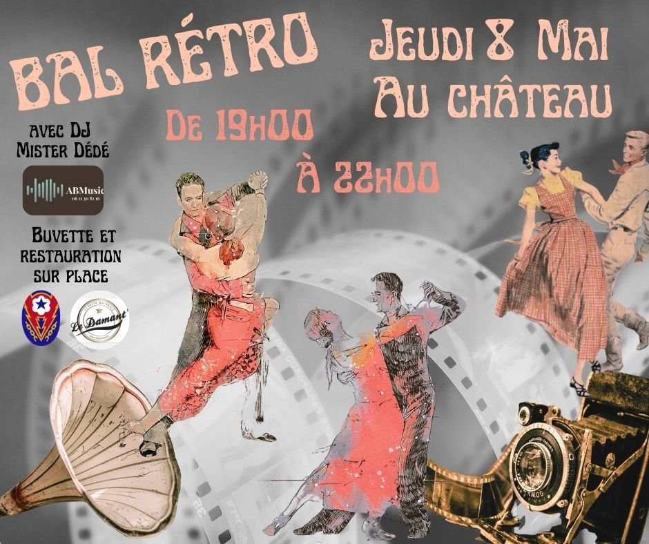 📢📢 [ 𝗦𝗢𝗨𝗩𝗘𝗡𝗜𝗥 𝗙𝗥𝗔𝗡𝗖̧𝗔𝗜𝗦 ] - 𝗕𝗔𝗟 𝗥𝗘́𝗧𝗥𝗢 💃🕺