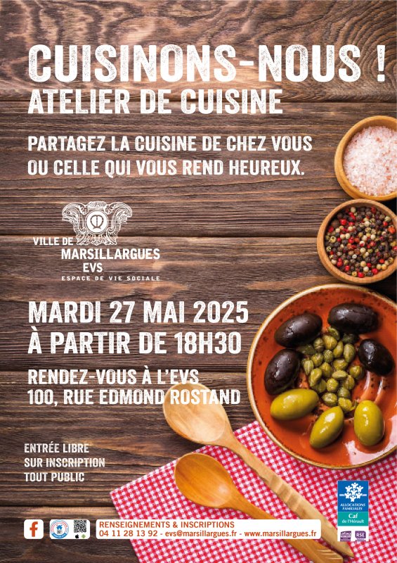 👩‍🍳 Atelier de cuisine – "Cuisinons-nous !" 👨‍🍳