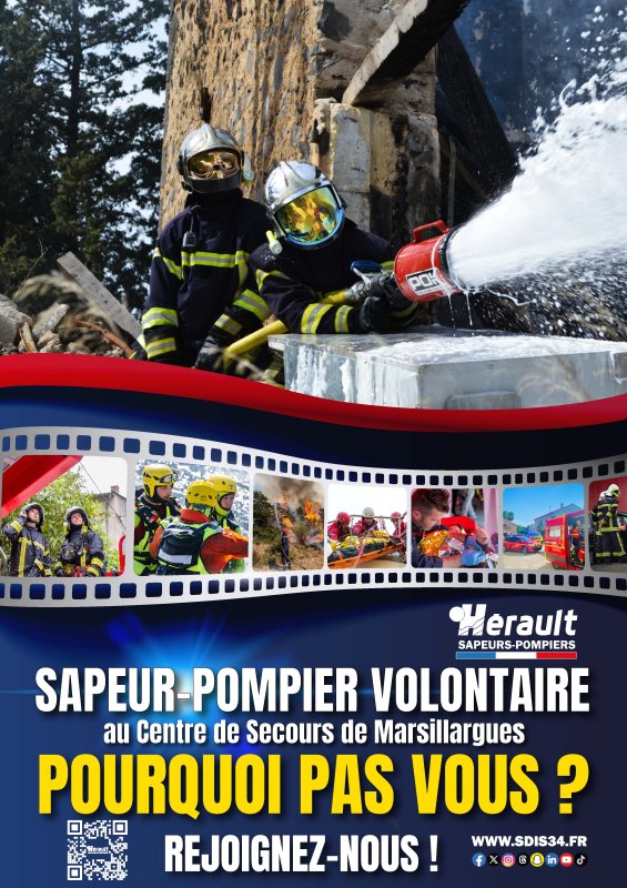 SAPEUR-POMPIER VOLONTAIRE - Recrutement au centre de Secours de Marsillargues