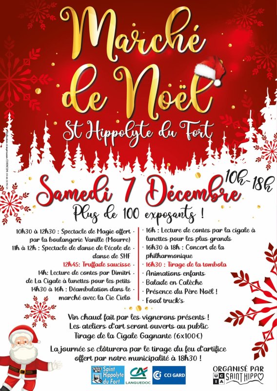 Marché de Noël de Saint-Hippolyte-du-Fort - 7 décembre 2024