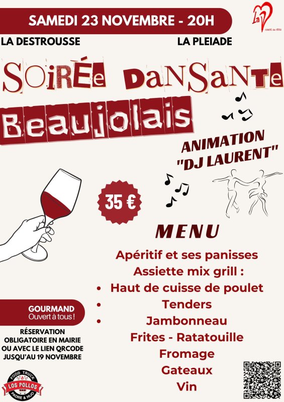 Soirée dansante Beaujolais