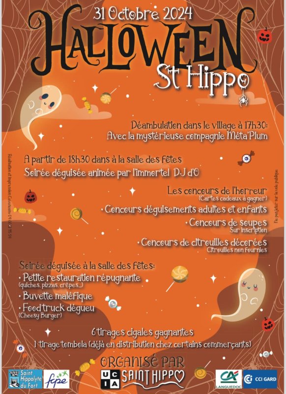 Fêtons Halloween avec l'UCIA - Jeudi 31 octobre