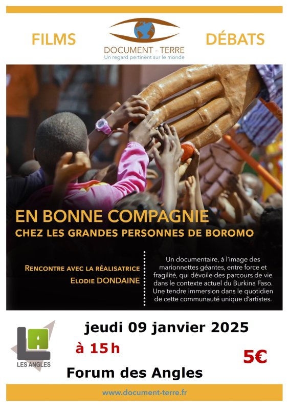 FILMS-DOCUMENTAIRES-DÉBATS ‘’BURKINA FASO, EN BONNE COMPAGNIE, CHEZ LES GRANDES PERSONNES DE BOROMO’’