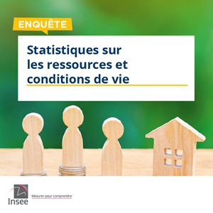 Enquête statistique sur les ressources et conditions de vie des ménages.