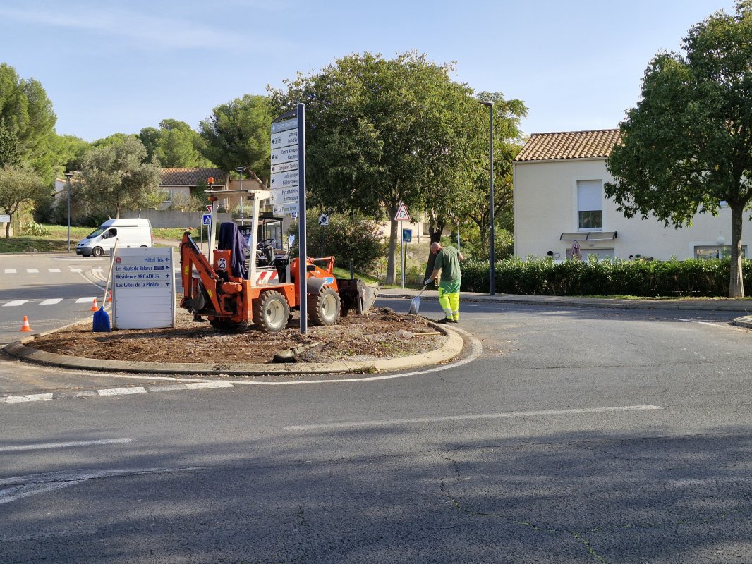 Changement de décors pour les espaces verts