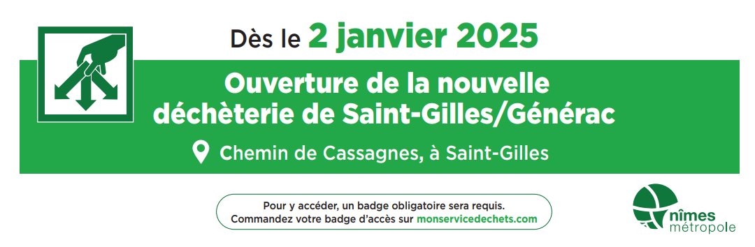 📢📢 [ 𝗥𝗔𝗣𝗣𝗘𝗟 ] - 𝗡𝗼𝘂𝘃𝗲𝗹𝗹𝗲 𝗱𝗲́𝗰𝗵𝗲̀𝘁𝗲𝗿𝗶𝗲 𝗦𝗮𝗶𝗻𝘁 𝗚𝗶𝗹𝗹𝗲𝘀 / 𝗚𝗲́𝗻𝗲́𝗿𝗮𝗰 ♻️🚮