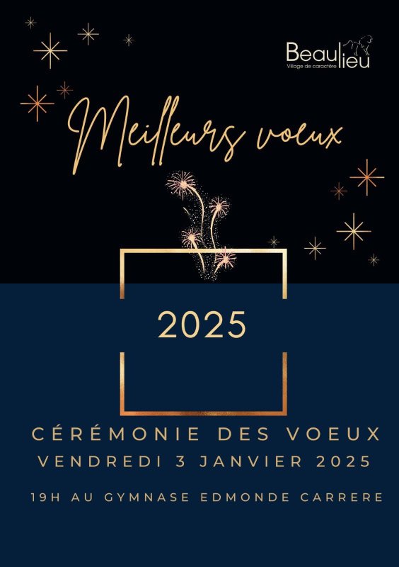 ✨Cérémonie des vœux 2025✨