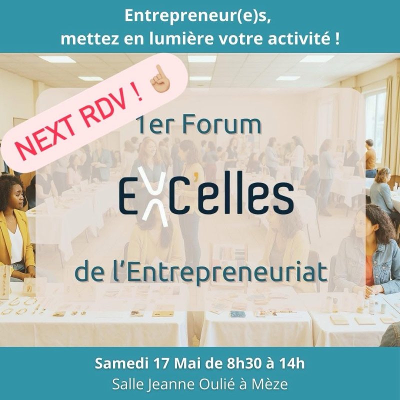 Participation au 1er salon de l'Entrepreneuriat à Mèze le samedi 17 mai