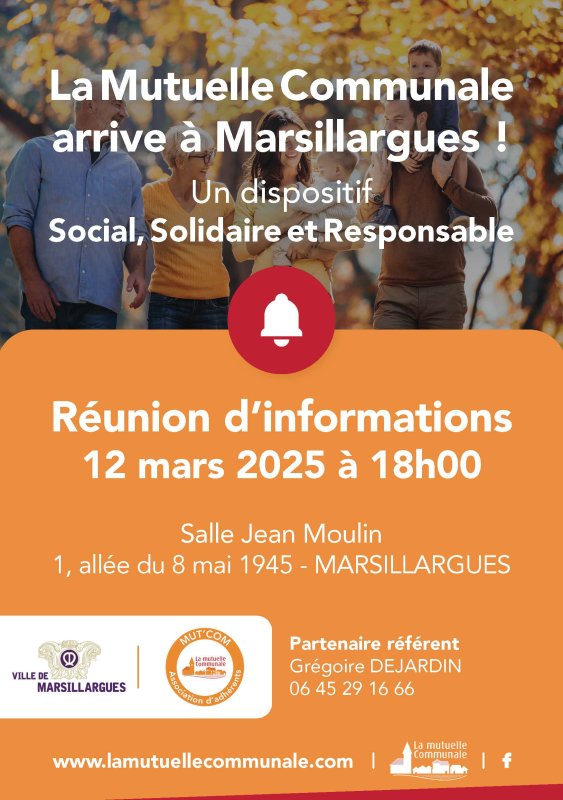 📢 La Mutuelle Communale arrive à Marsillargues ! 🤝🏥