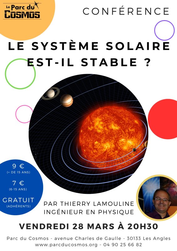 Conférences au Parc du Cosmos