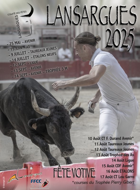 Arènes de Lansargues Programme 2025