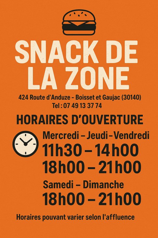 SNACK DE LA ZONE