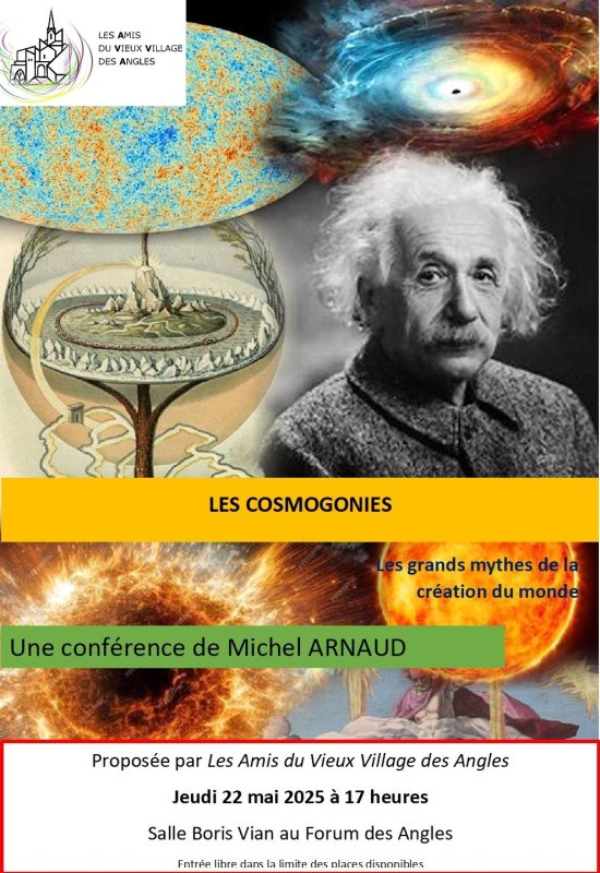 Conférence Les Cosmogonies