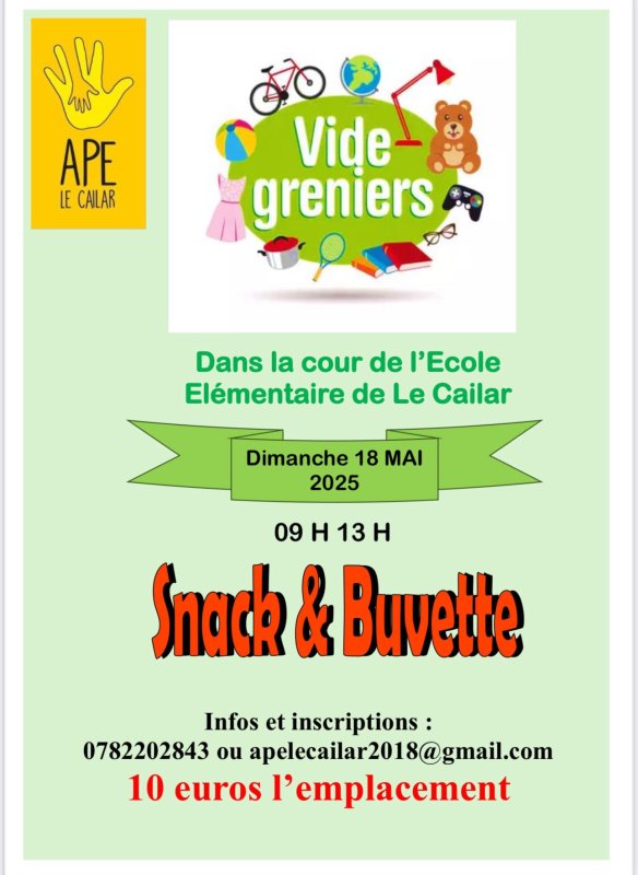 🔊CETTE SEMAINE SUR LE CAILAR