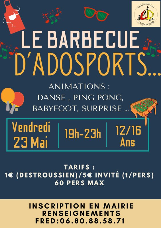 Évènement : Le Barbecue d'Adosports