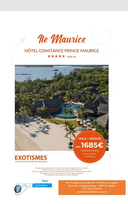 Agence de Voyages # PROMO#