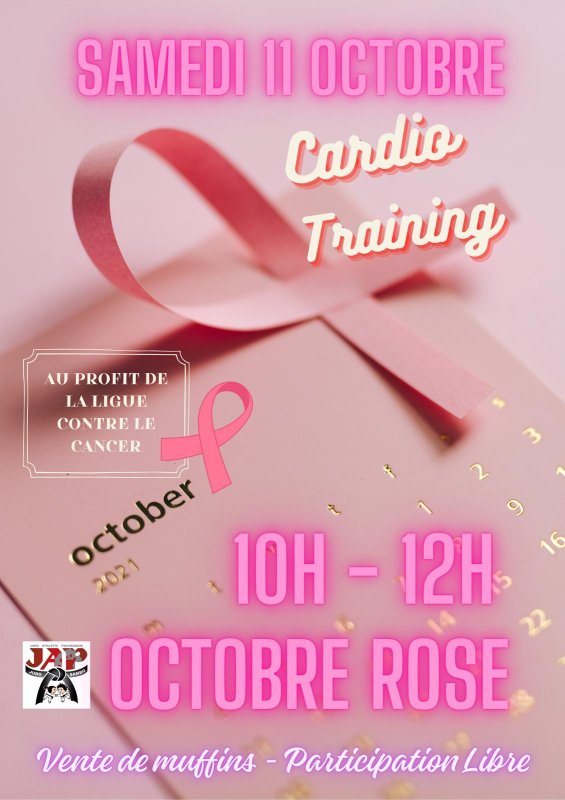 Cardio-training au JAP pour Octobre Rose