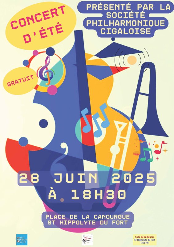 Concert d'été de la Société Philharmonique Cigaloise