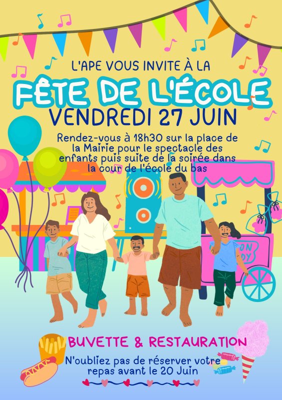 Fête de l'école