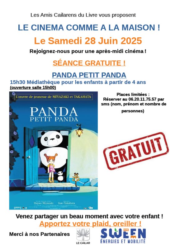 🔊CE WEEK-END SUR LE CAILAR