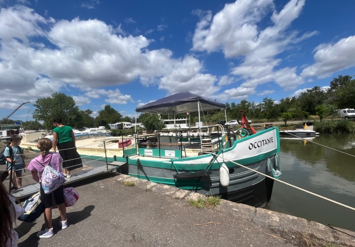 ⚓​​⛴️​ Séjour en péniche sur le Canal du Midi ⛴️​​⚓​