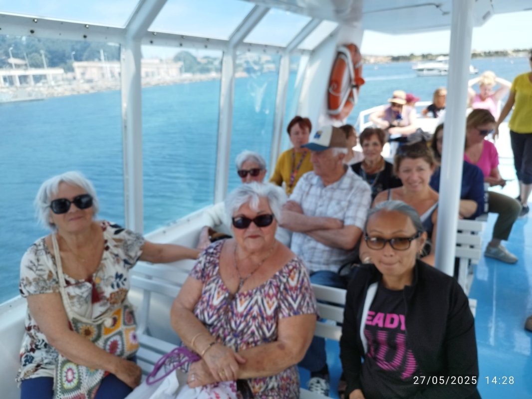 CCAS : les séniors en bateau