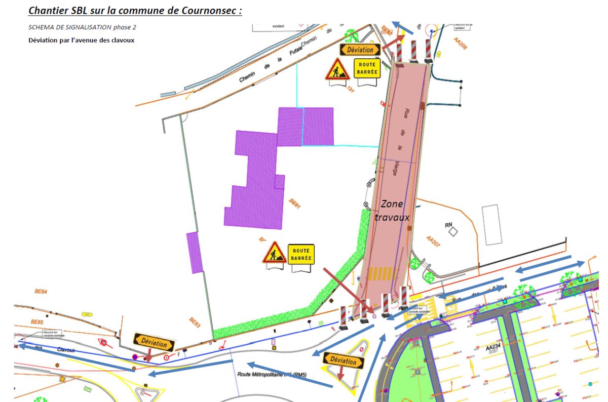 🚧 Travaux rue de la Vierge : circulation et stationnement modifiés