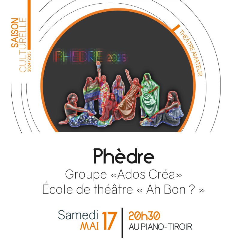Soirée théâtre amateur au Piano-Tiroir