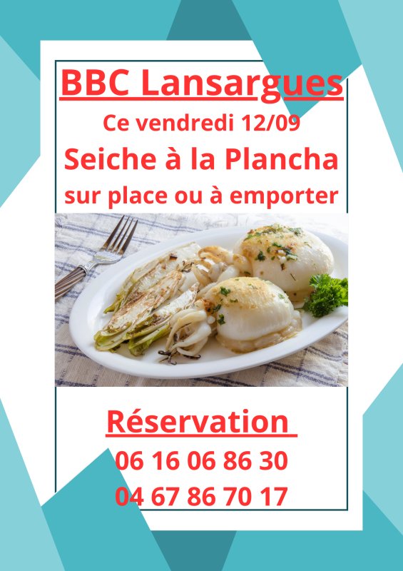 BBC plat du jour VENDREDI 12 SEPT MIDI
