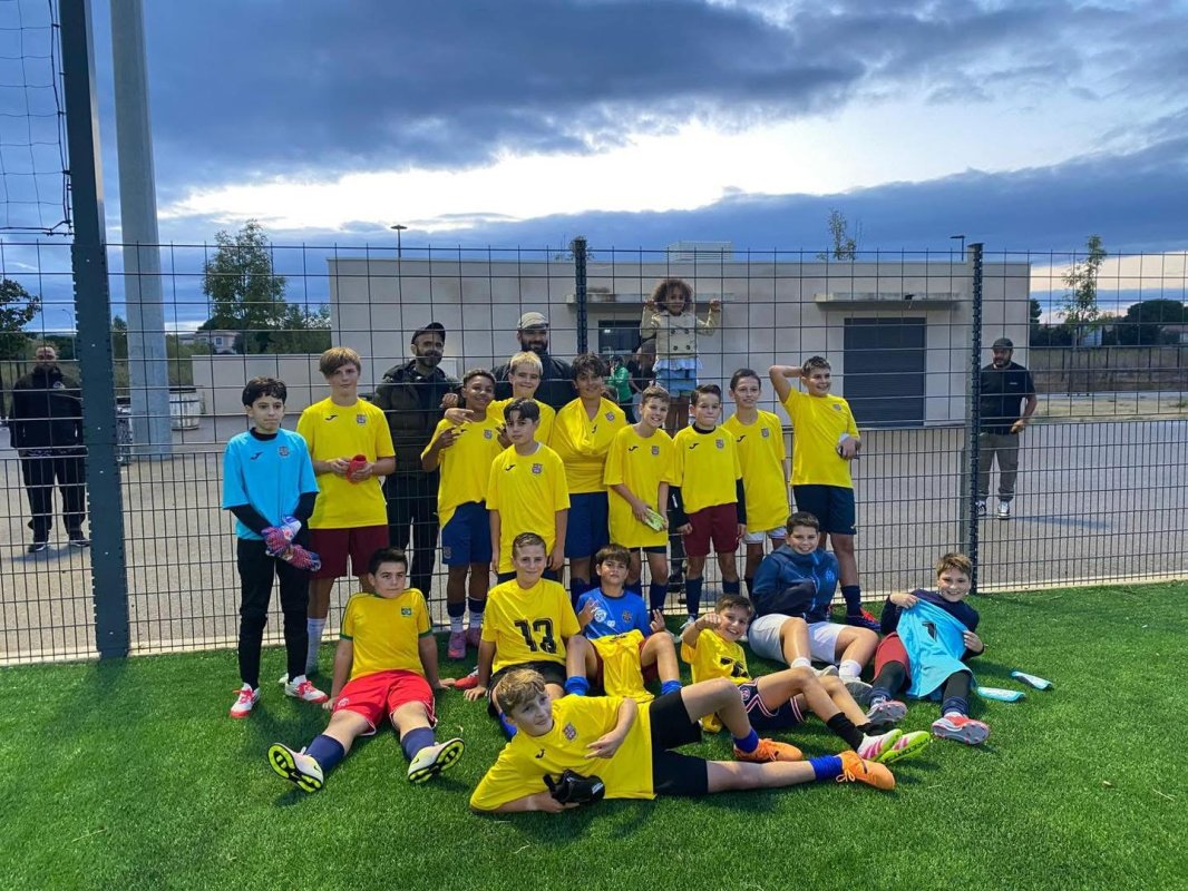 Tournoi de Cournonterral : Victoire finale des #U13 de l’Entente FC Domitia / Gigean !