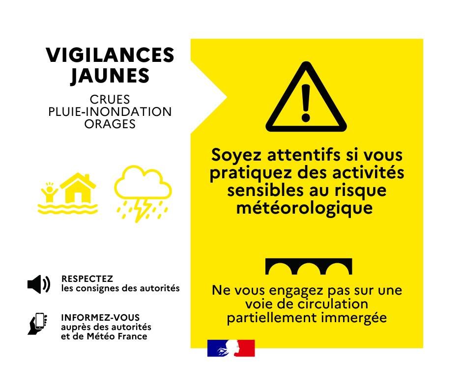 VIGILANCE JAUNE