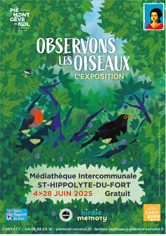 Expositions :  Observons les oiseaux / ReGard naturel