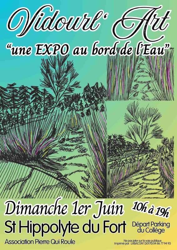 Vidourl'Art : une expo au bord de l'eau
