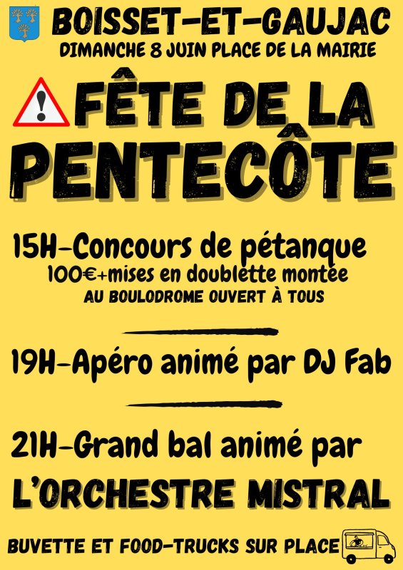 🎉Fête de la Pentecôte