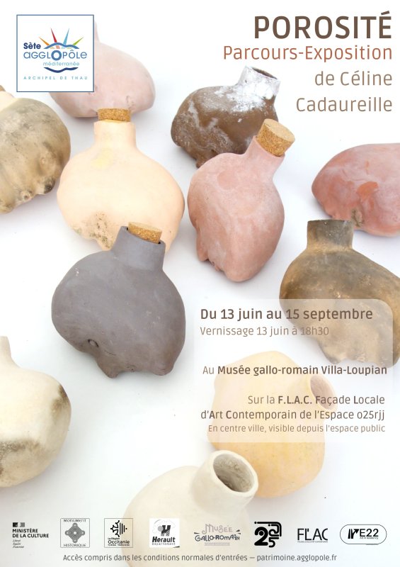 VERNISSAGE | POROSITÉ de Céline Cadaureille · vendredi13 juin