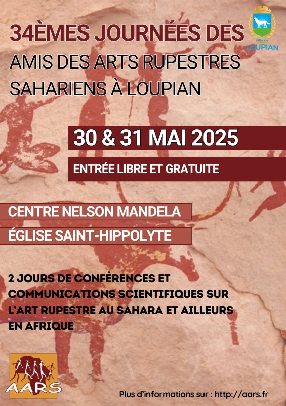 Les 34èmes journées des Amis des Arts Rupestres Sahariens démarrent ce matin !
