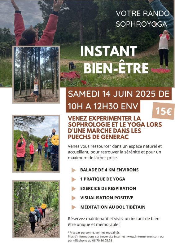 Rando Sophro Yoga de retour à Générac