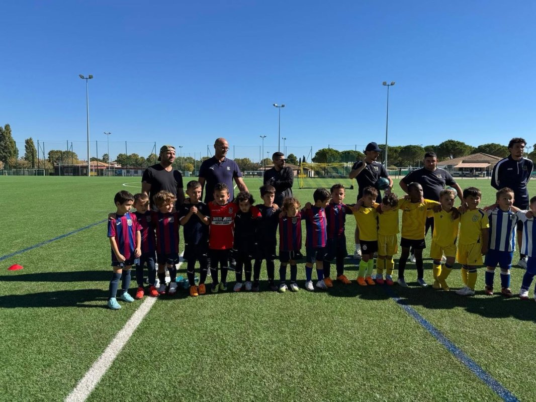 Les U6 et les U7 du FC Domitia étaient en déplacement à Villeneuve-les-Maguelone