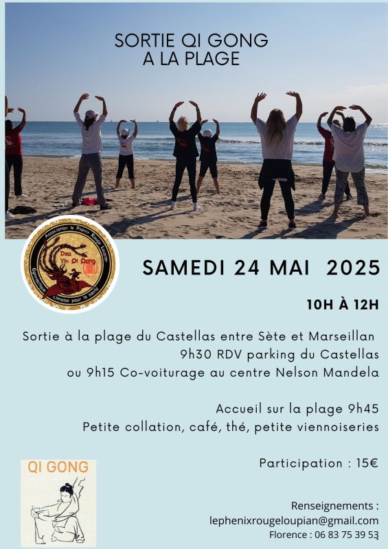 Sortie Qi Gong à la plage