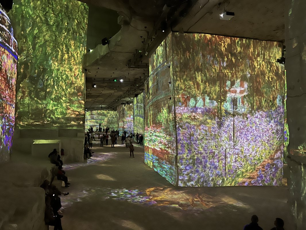 37è journée à thème. les carrières de lumières. De Monet au Douanier Rousseau