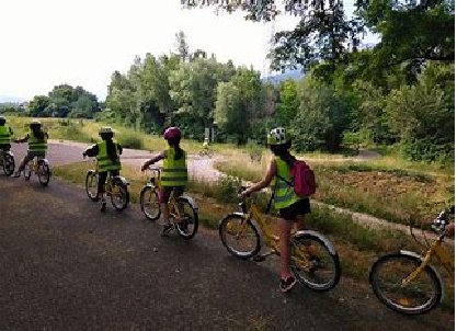 Sortie à vélo de notre école