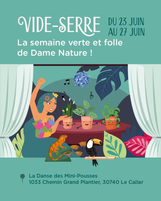 Grand VIDE-SERRE à la Pépinière Fraunié Plants