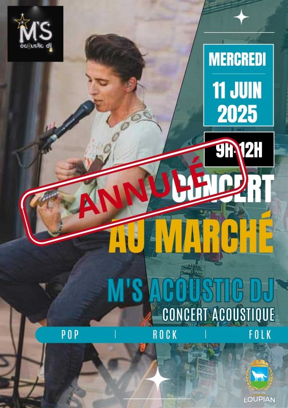 [ ANNULATION CONCERT ]