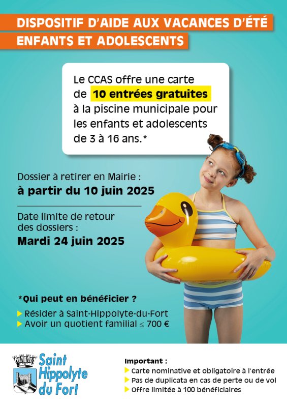 Aide aux vacances 2025 - Enfants et ados