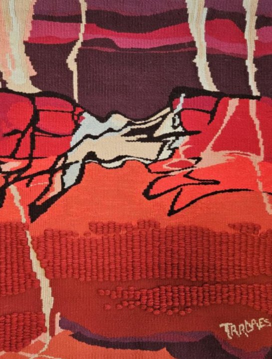 Exposition : Haute lisse en Cévennes - Tapisseries - Eliette Tardres-Lacassin
