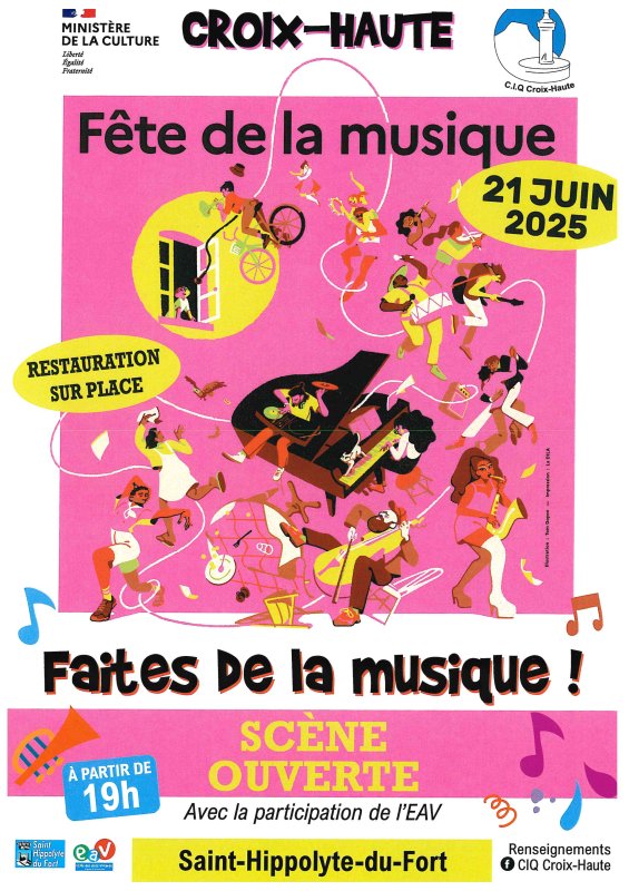 Fête de la musique - Samedi 21 juin