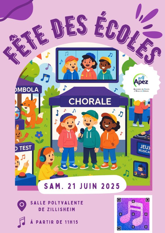FETE des ECOLES : samedi 21 juin